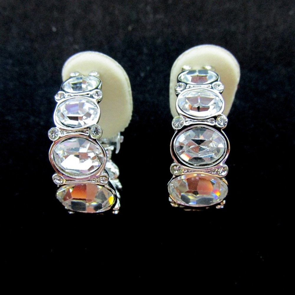 St John Clip Earrings